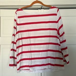 Nautical stripped tshirt from JCrew ⛵️